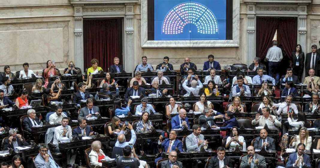 diputados-aprobo-con-una-contundente-mayoria-la-ley-omnibus-y-milei-consiguio-dar-su-primer-paso