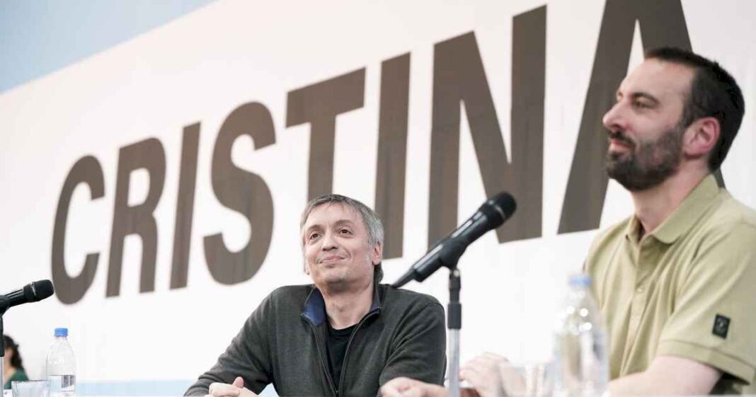 maximo-kirchner-critico-a-ricardo-quintela-en-un-acto-en-hurlingham-y-juan-zabaleta-lo-cruzo:-«viniste-a-inaugurar-por-vez-numero-mil-el-hospital-de-adultos-mayores?»