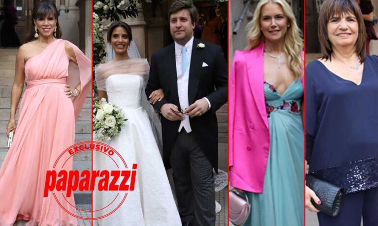 Exclusivo! Los mejores y peores looks de los famosos en la boda soñada de la hija de Anamá Ferreira