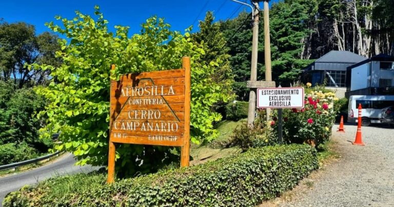Murió un turista español en Bariloche mientras descendía en aerosilla por el Cerro Campanario