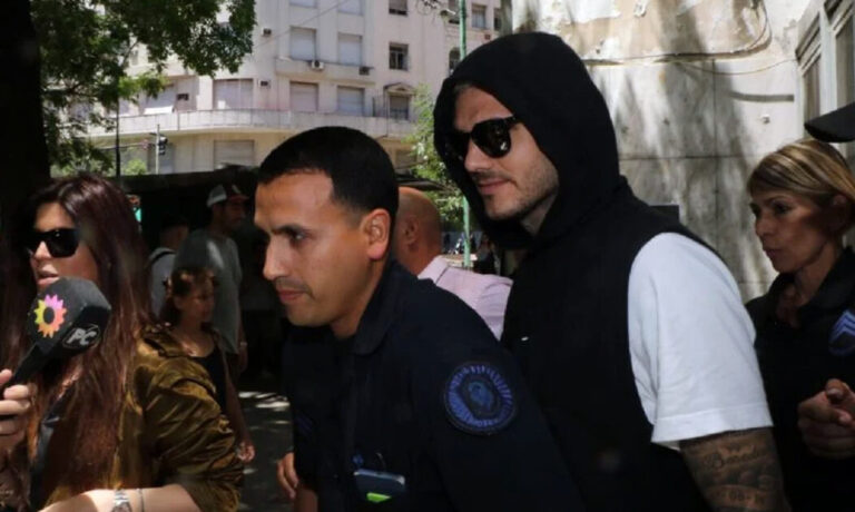 Así fue la escandalosa salida de Mauro Icardi de la pericia psiquiátrica