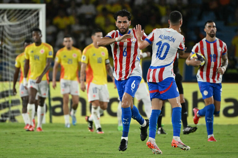 Eliminatorias: la Colombia de Lorenzo igualó con el Paraguay de Alfaro