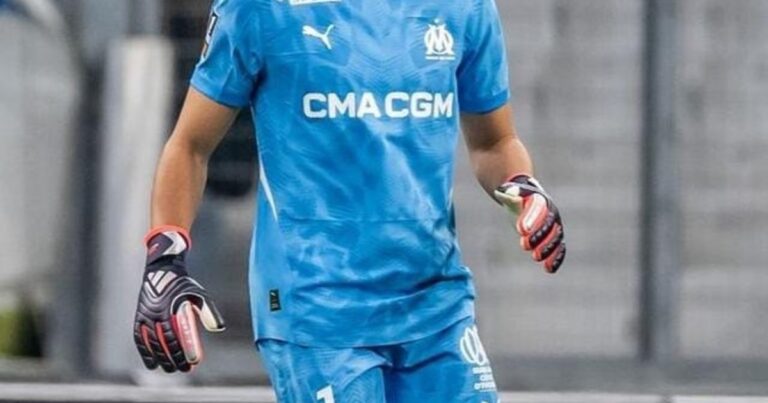 Sin manos: el curioso entrenamiento de Geronimo Rulli con el Olympique de Marsella