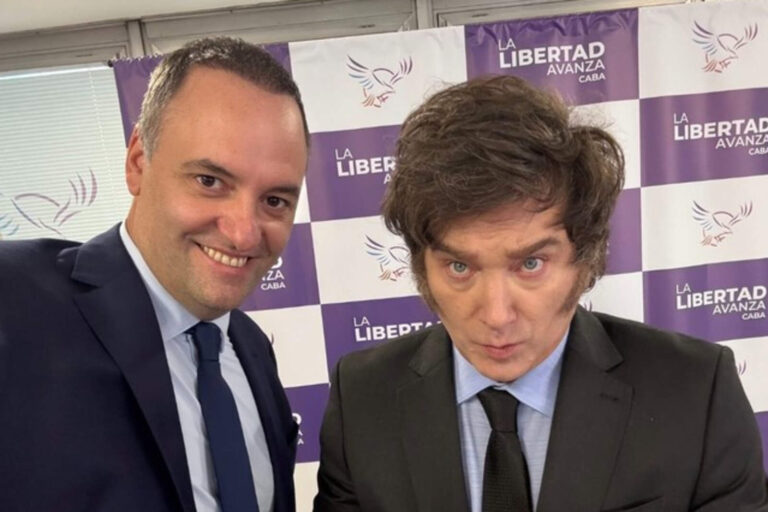 Javier Milei participó en el spot de campaña en CABA: ‘Adorni es mi voz en la Ciudad’