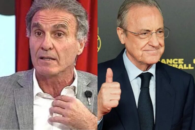 Óscar Ruggeri le sugirió a Florentino Pérez un jugador argentino en vivo