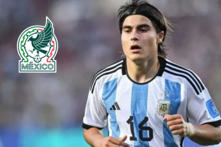 Luka Romero: entre la Argentina campeona del mundo y el diminuto México