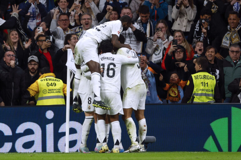 Real Madrid superó a Bilbao en la agonía del partido