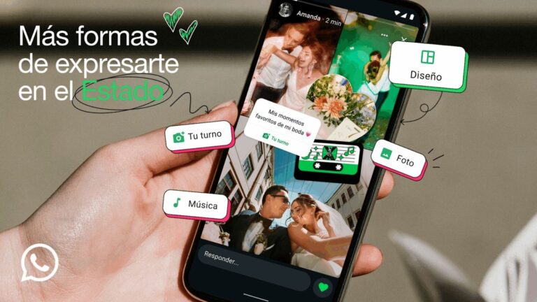 Actualización WhatsApp: se podrá poner música y diseños de fotos en los estados