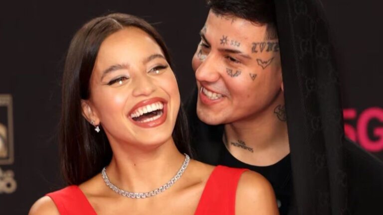 Emilia Mernes deslumbró con un look transparente y Duki le lanzó un piropo inesperado