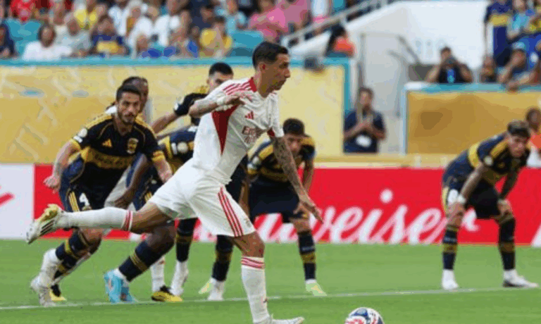 El gesto de Ángel Di María a la hinchada de Boca que los volvió locos en el Mundial de Clubes