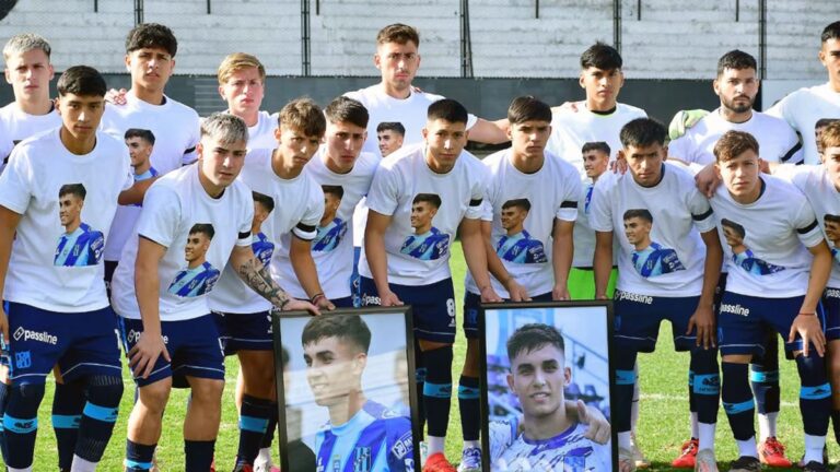 La reserva de San Telmo rindió homenaje a Camilo Nuin, el jugador fallecido en un quirófano