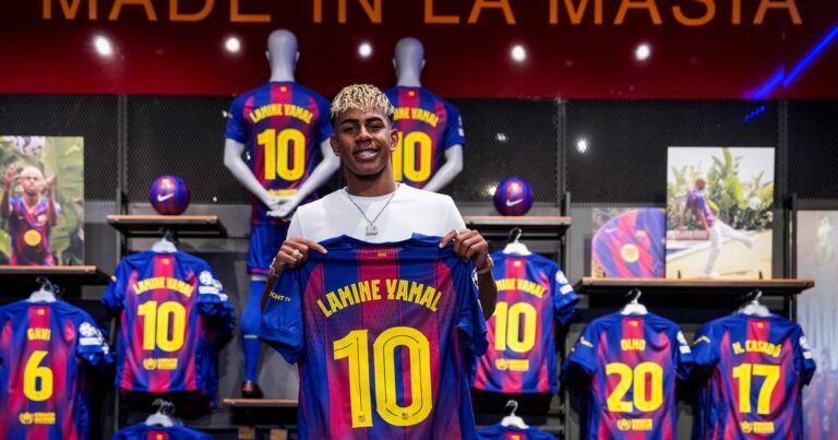 El heredero: Lamine Yamal usará la 10 del Barcelona