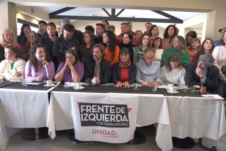 Para enfrentar a Milei y no volver al pasado, en la Provincia es con la izquierda