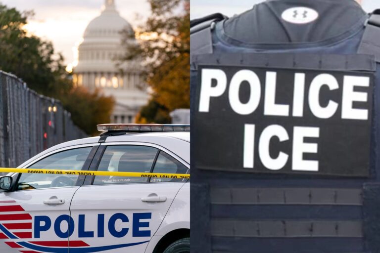 Revelan dónde se ocultan los agentes del ICE durante los operativos policiales en Washington D.C.