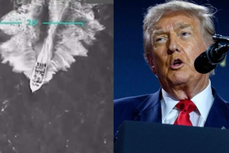 Trump publicó el video del operativo que hundió un barco del cartel ‘Tren de Aragua’