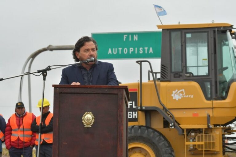 Sáenz puso en marcha la obra de la autopista del Valle de Lerma