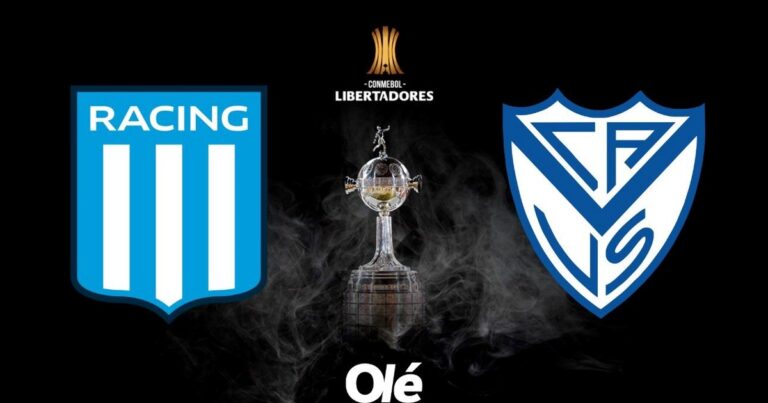 Racing vs. Vélez, por la Copa Libertadores: hora, cómo ver y probables formaciones