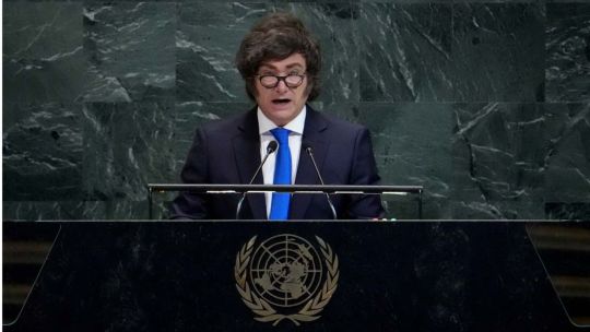 El video del discurso de Milei ante la ONU, con la sala casi vacía