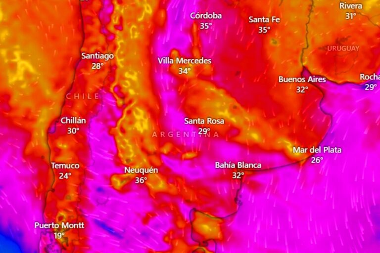 Ola de calor en AMBA: qué dice el SMN y cuál será el día más agobiante de la semana