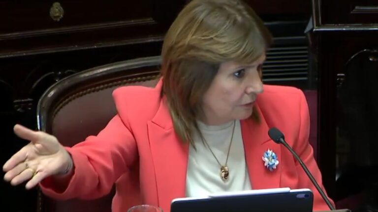 «Presidenta, ponga orden»: el enojo de Patricia Bullrich con Victoria Villarruel por las risas de José Mayans