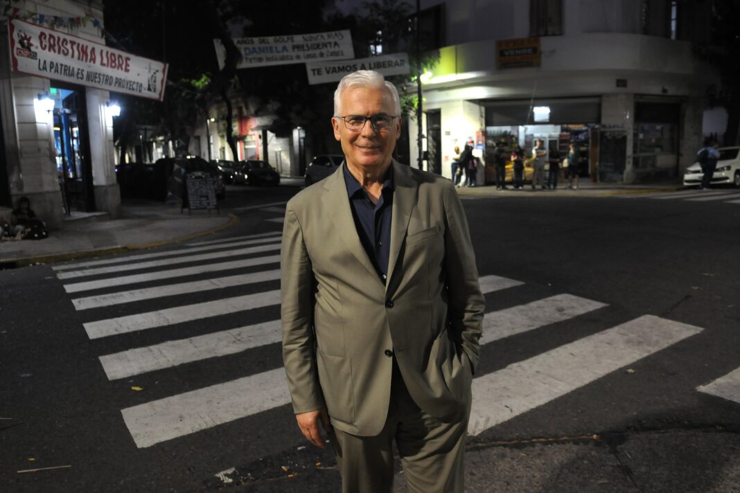 Baltasar Garzón durante una intervención pública.