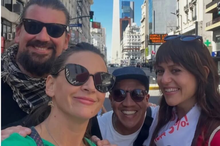 Itziar Ituño, de La casa de papel, marchó por los 50 años del golpe