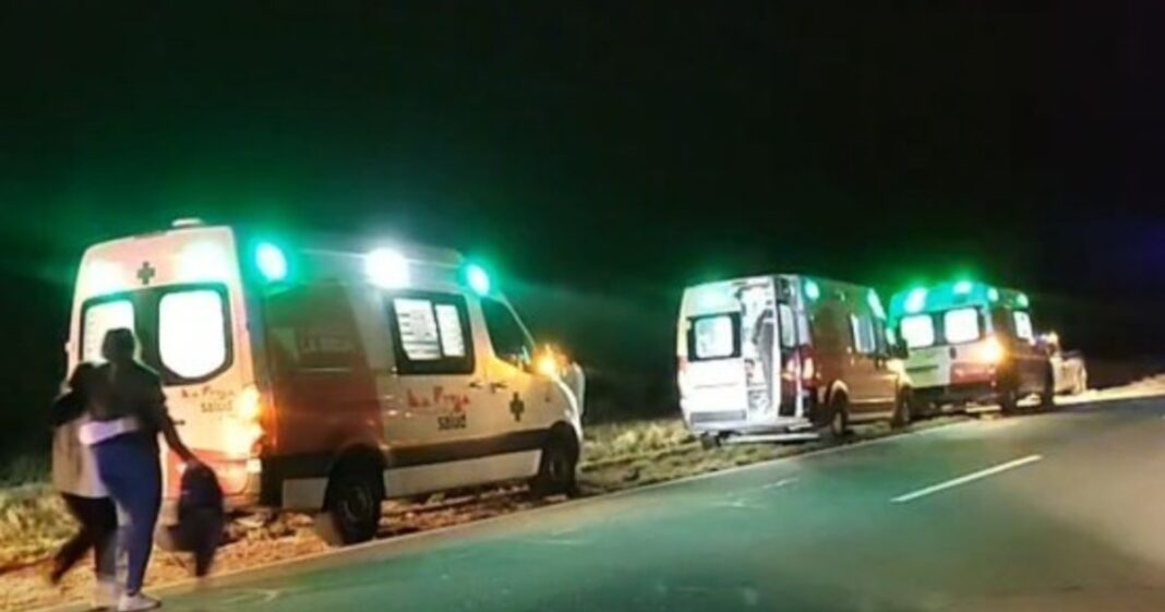 Accidente de tránsito en la Ruta Nacional 38, provincia de La Rioja