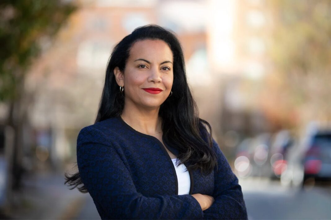 Analilia Mejía, ganadora de la elección especial en el Distrito 11 de Nueva Jersey