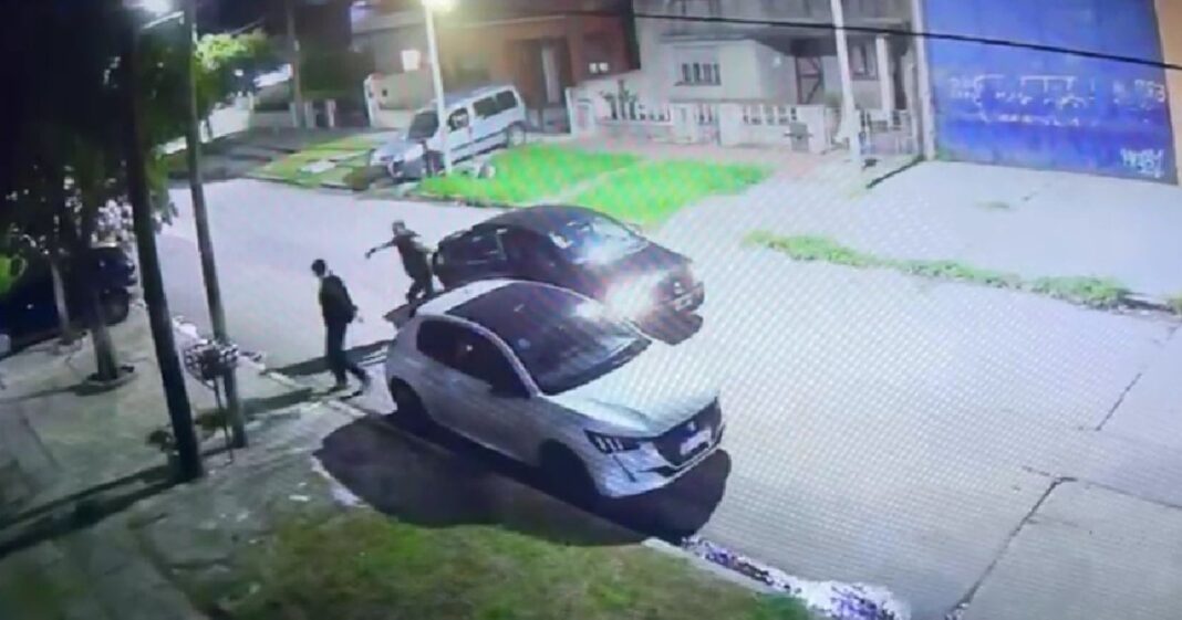 Calle en Temperley donde ocurrió el asesinato del estudiante