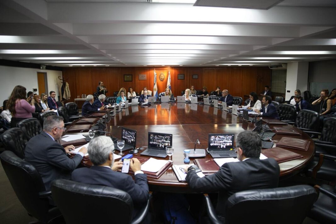 Fachada de la Corte Suprema de Justicia de la Nación Argentina