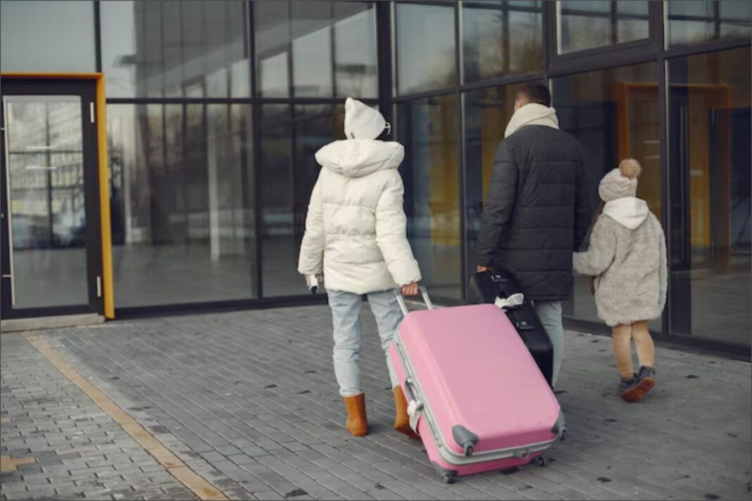 Gráfico o mapa ilustrativo mostrando tendencias de migración en ciudades de Estados Unidos como Nueva York, Chicago y Los Ángeles.