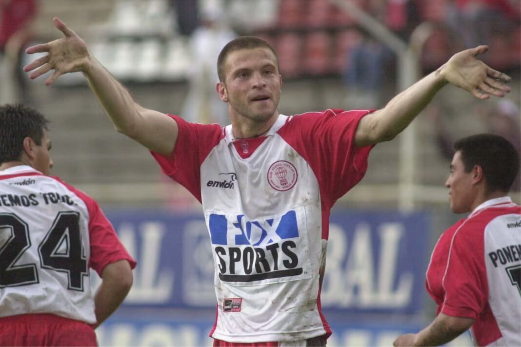 Sebastián 'Patota' Morquio, exfutbolista uruguayo, en sus tiempos como jugador profesional.