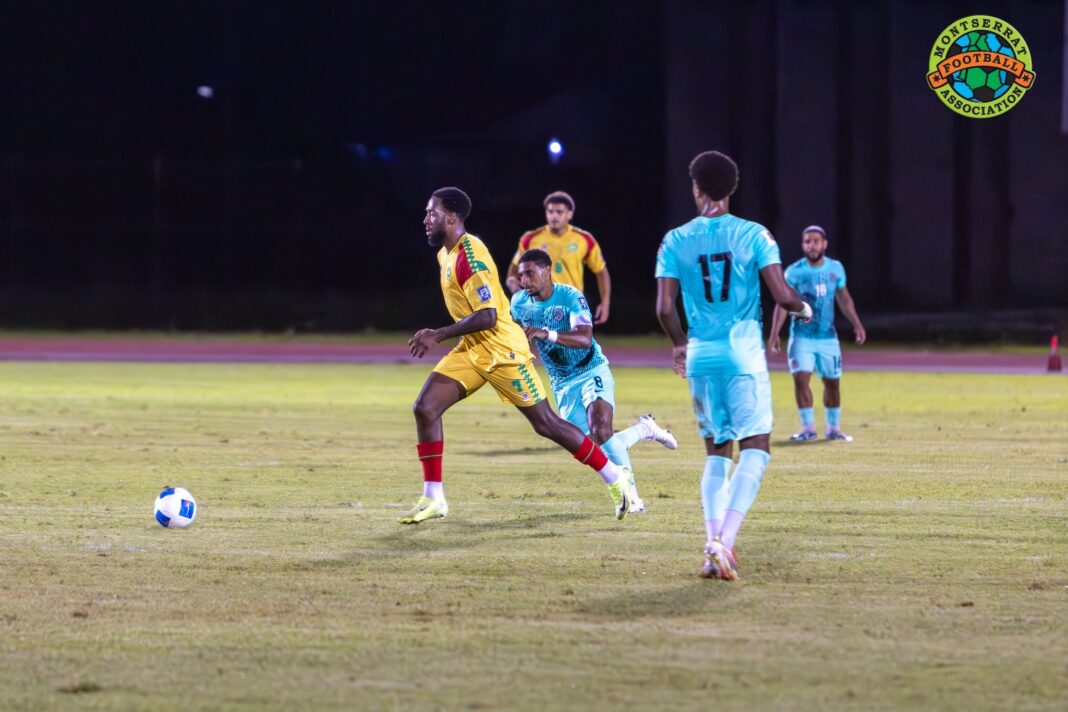 Logotipo de la Federación de Fútbol de Montserrat o imagen representativa de la isla