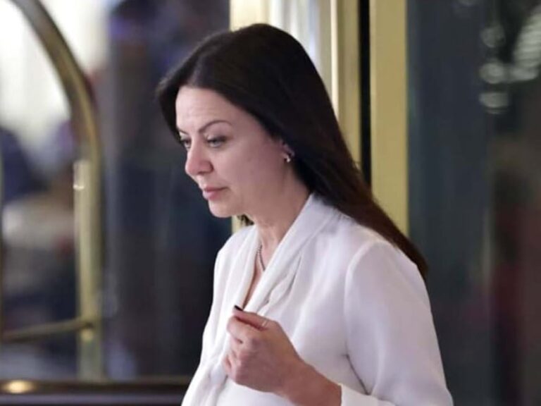 Sandra Pettovello, ministra de Desarrollo Social, en un acto oficial.