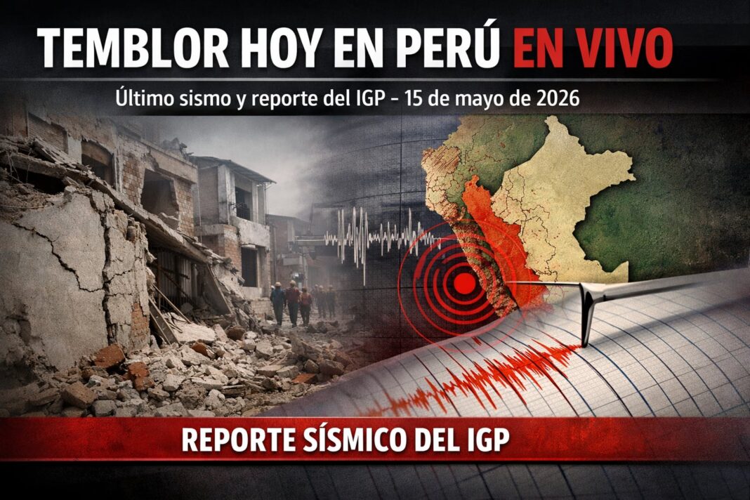 Mapa de sismos recientes en Perú según el IGP