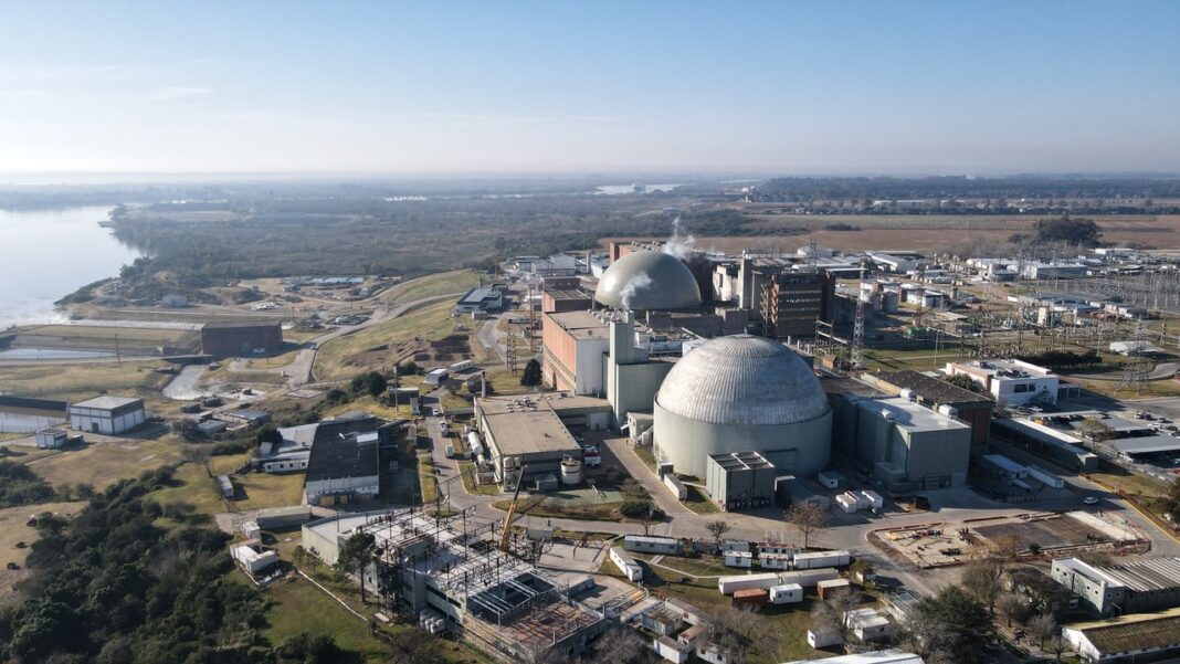 Central nuclear Atucha II en Lima, provincia de Buenos Aires
