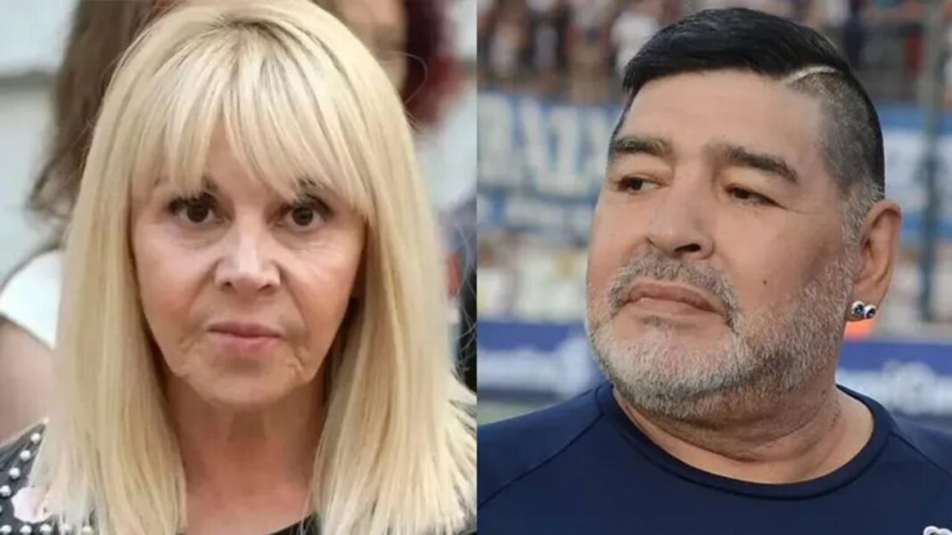 Claudia Villafañe y Diego Armando Maradona