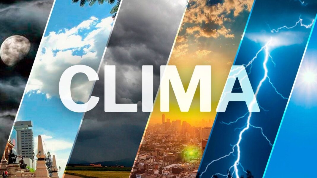 Mapa del clima en Cartago, Costa Rica