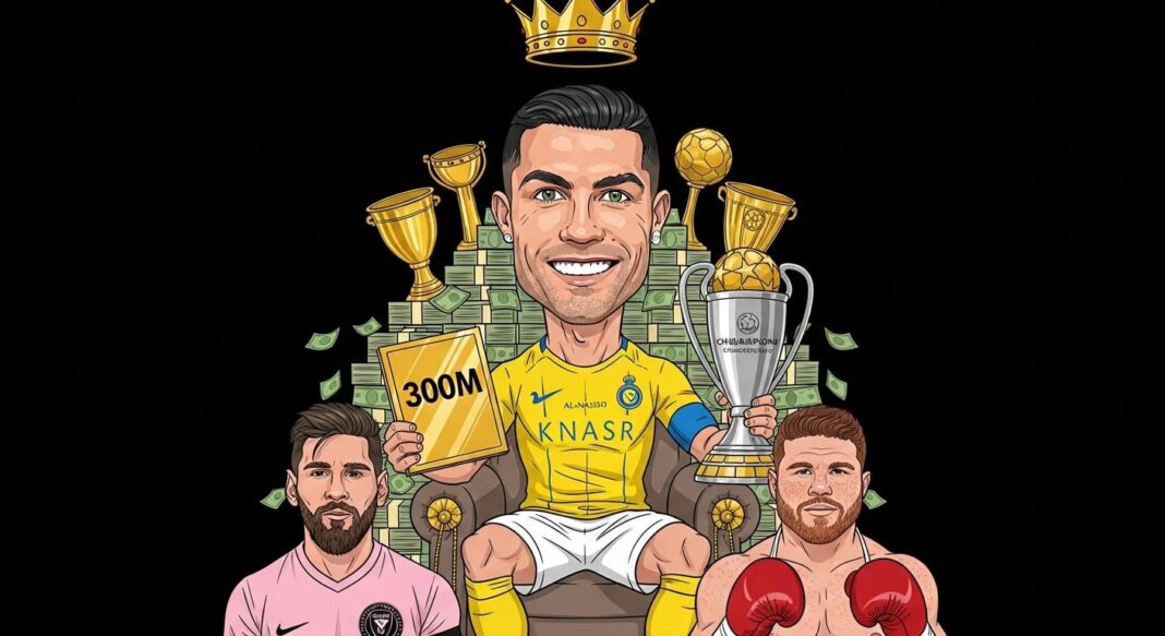 Cristiano Ronaldo con la camiseta de Al-Nassr celebrando un gol