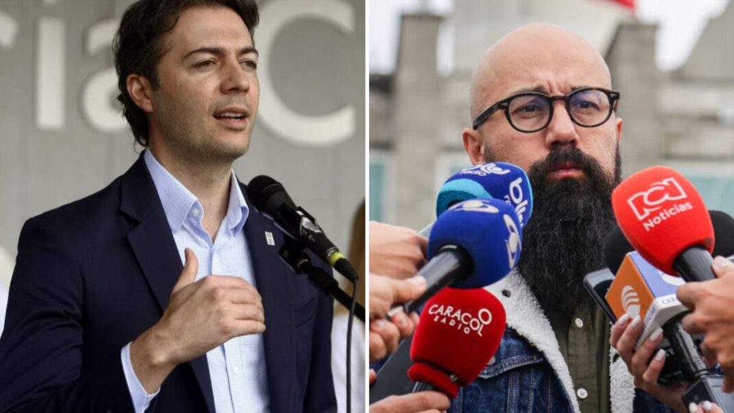 Daniel Quintero y Carlos Carrillo en redes sociales