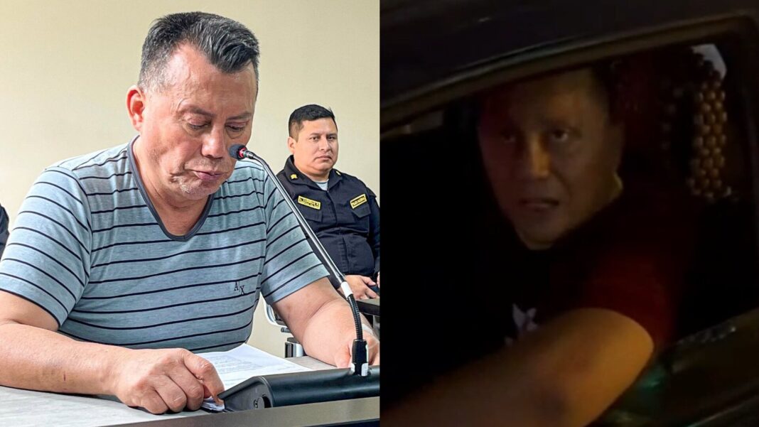 Comandante de la Policía Nacional del Perú durante intervención de tránsito
