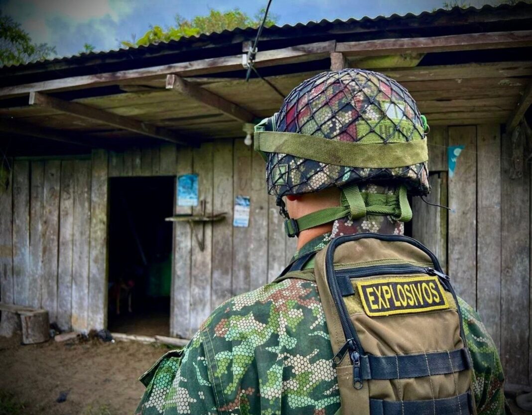 Tropas del Ejército Nacional en operaciones en Guaviare