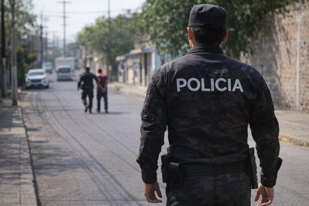 Operativo policial en San Salvador Sur para la captura de un integrante de la MS13