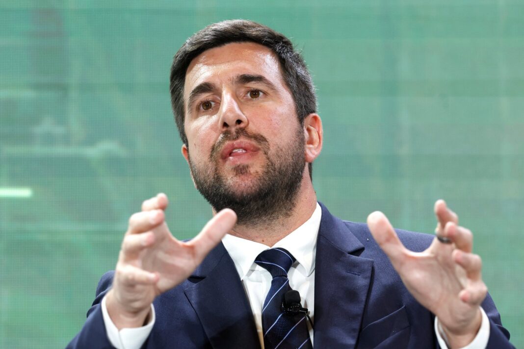 Enrique Riquelme, empresario alicantino, en un evento social