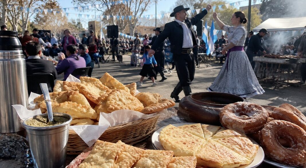 Pastelitos típicos de Gouin, Carmen de Areco, para el fin de semana largo patrio
