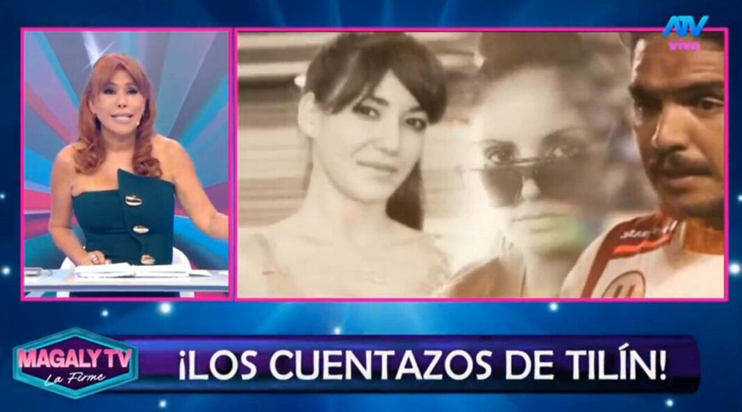 Magaly Medina en el set de Magaly TV La Firme