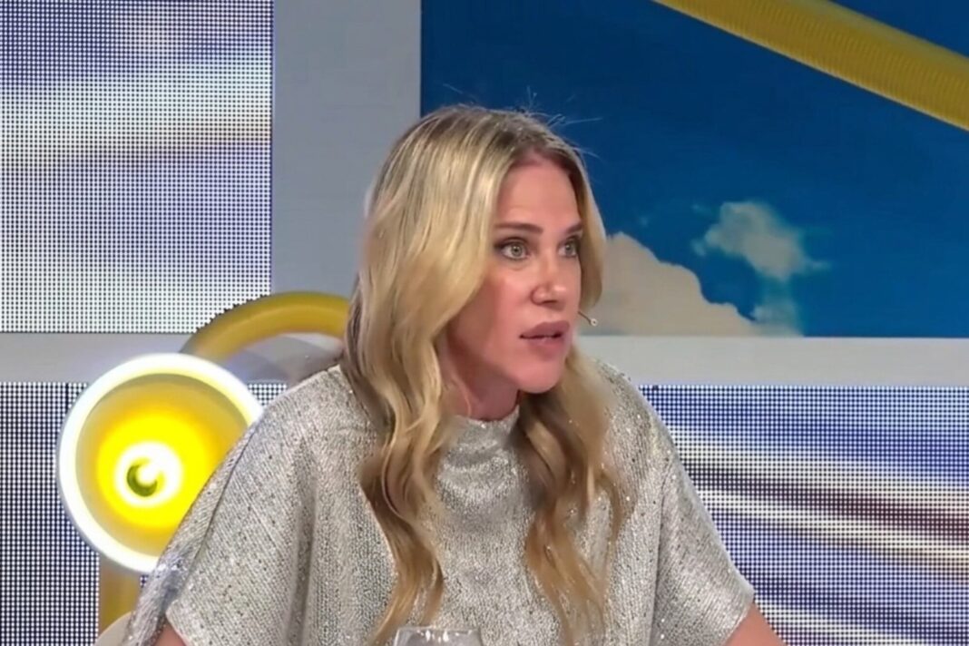 Marcela Baños durante su descargo en el programa Intrusos