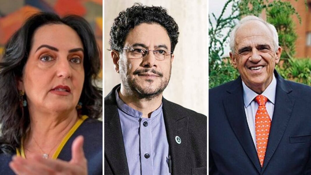 María Fernanda Cabal y Ernesto Samper en contexto político