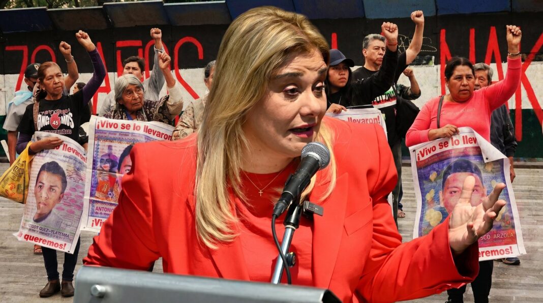 Maru Campos durante evento Yo Con Maru en Chihuahua