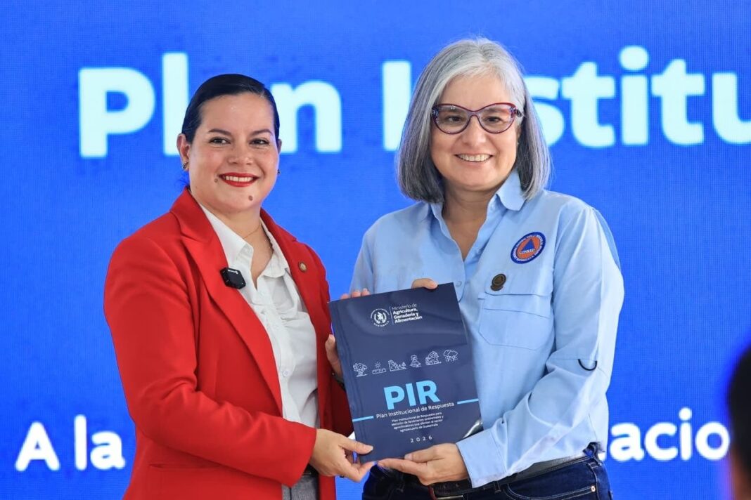 Ministra de Agricultura de Guatemala presenta actualización del plan de respuesta ante emergencias